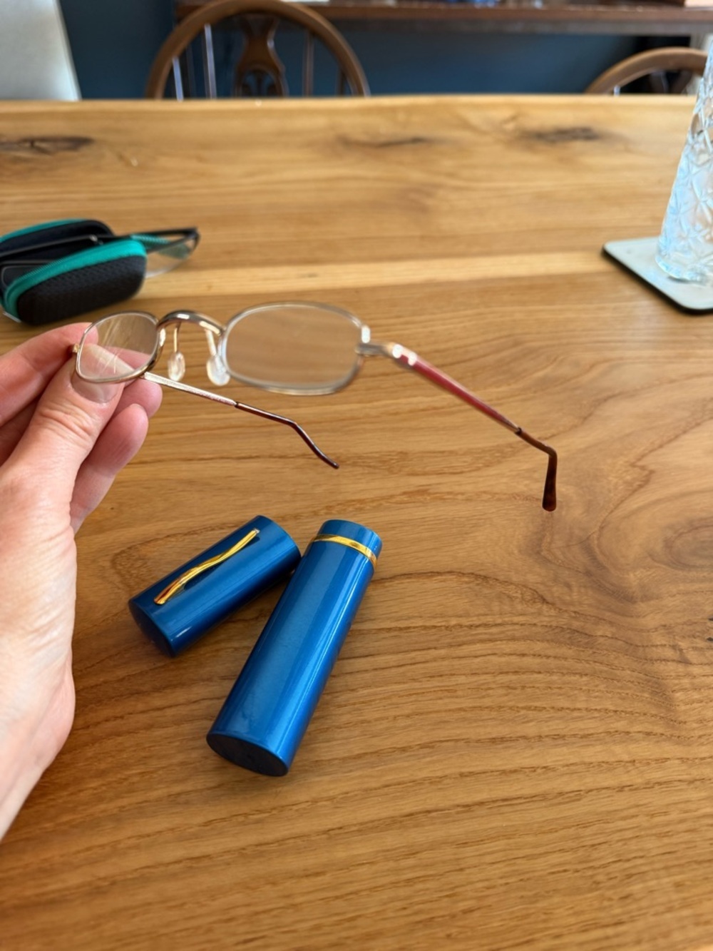 🔥 Closet Sale — 3 for $25 / 5 for $40 Gold Metal Rim Reading Glasses +3.0 - Picture 3 of 4